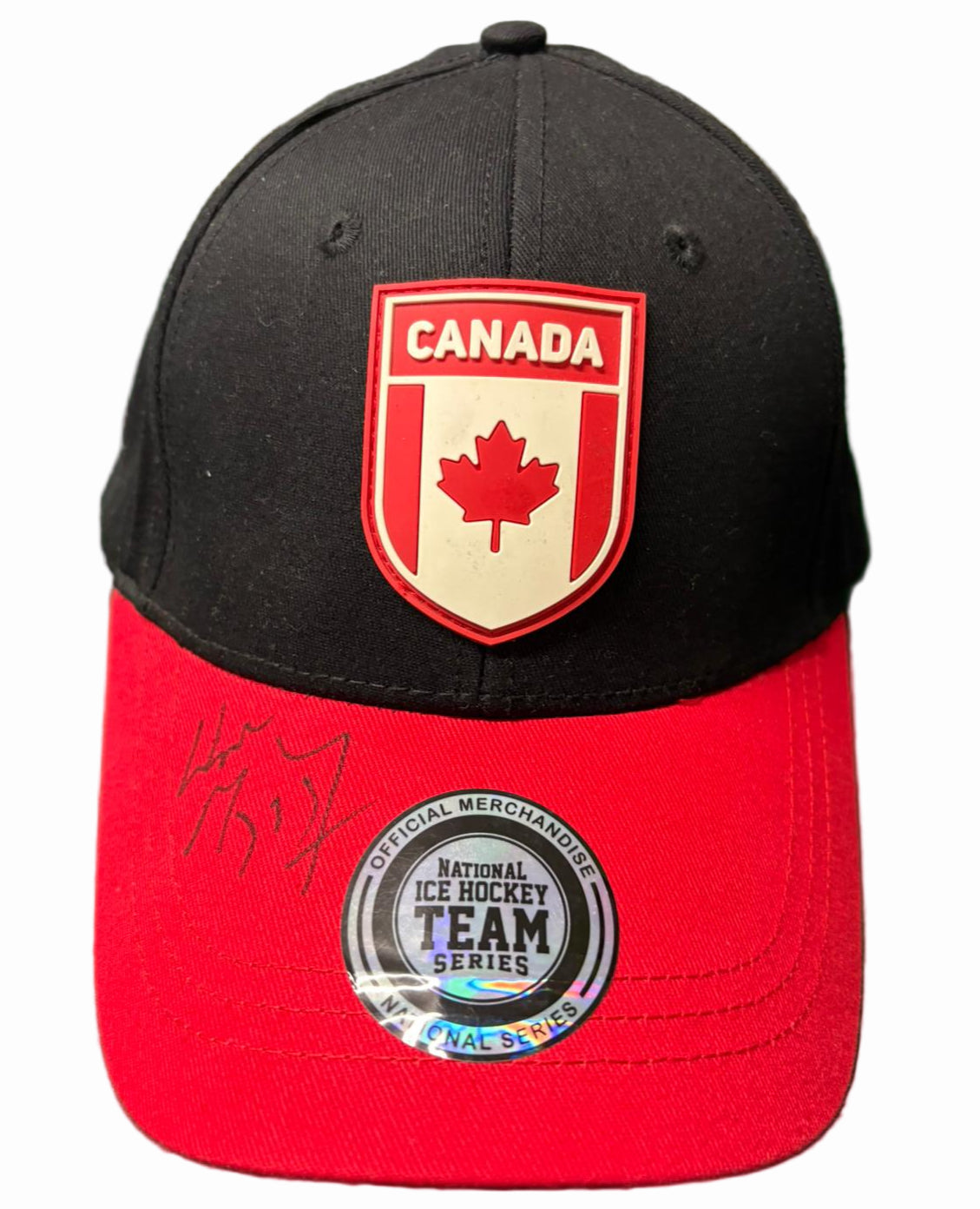 Canadian Olympic Ice Hockey Legend Wayne Gretzky Signed Cap + Dealer COA