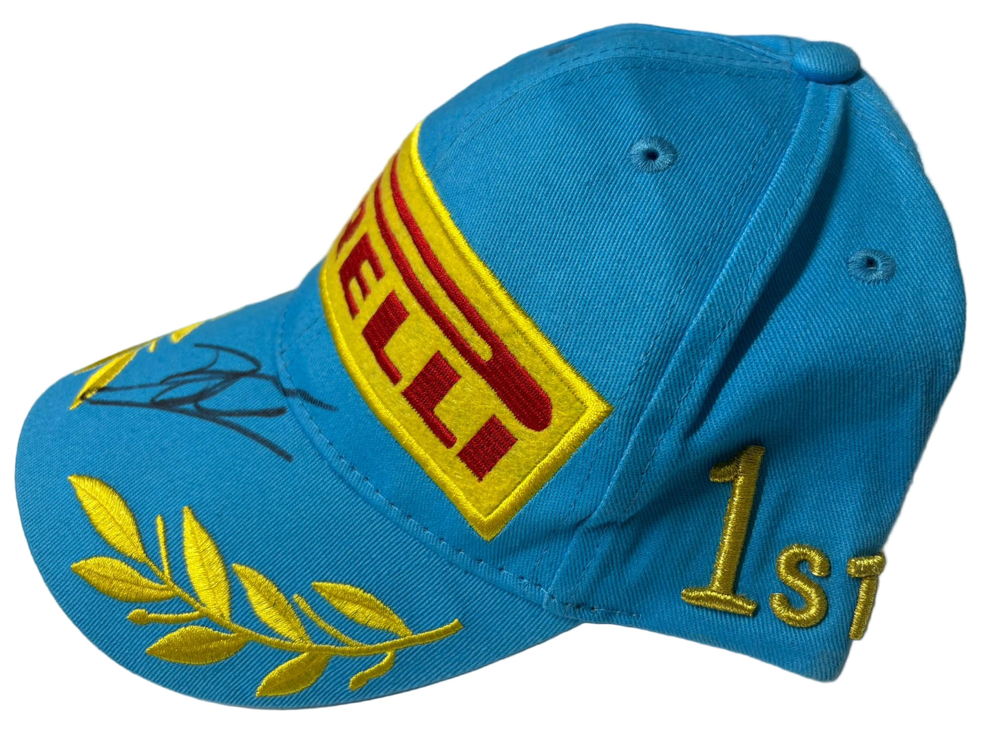 1997 F1 World Driver Champion Jacques Villeneuve Signed F1 Podium Cap + COA