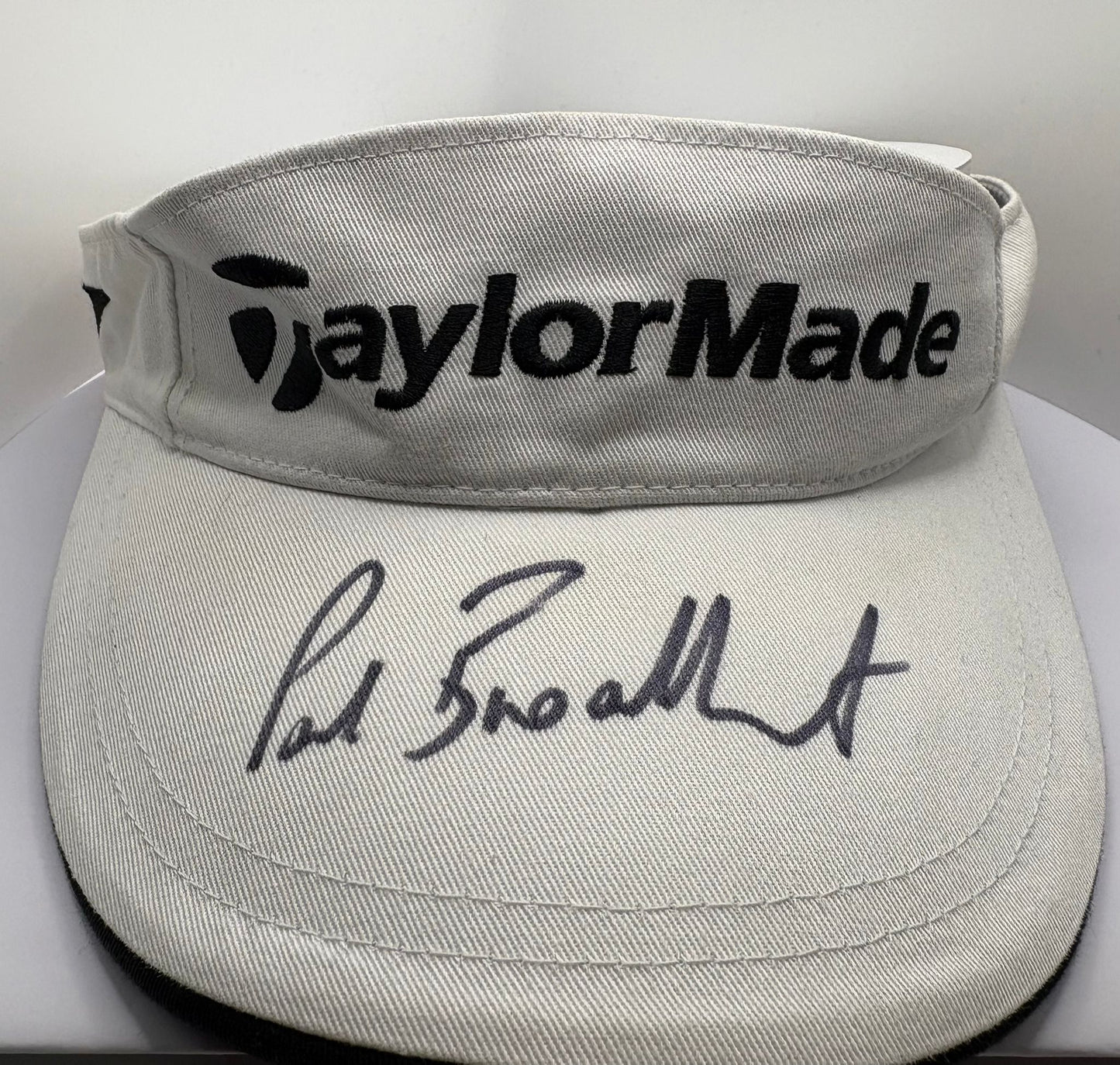 Six-Time European Tour Winner Paul Broadhurst Signed Taylor Made Golf Visor + Cert