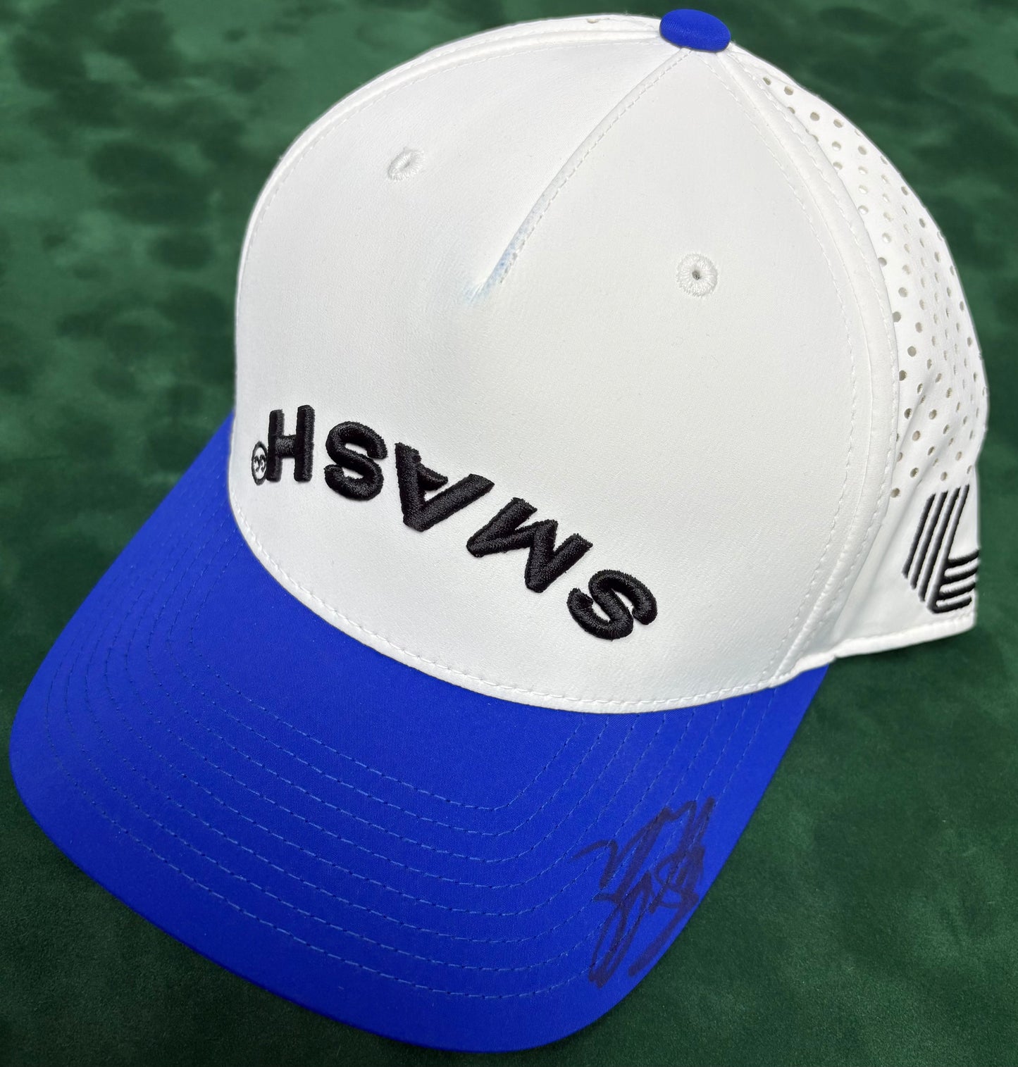 Brooks Koepka Signed Smash GC LIV Golf Cap + Dealer COA