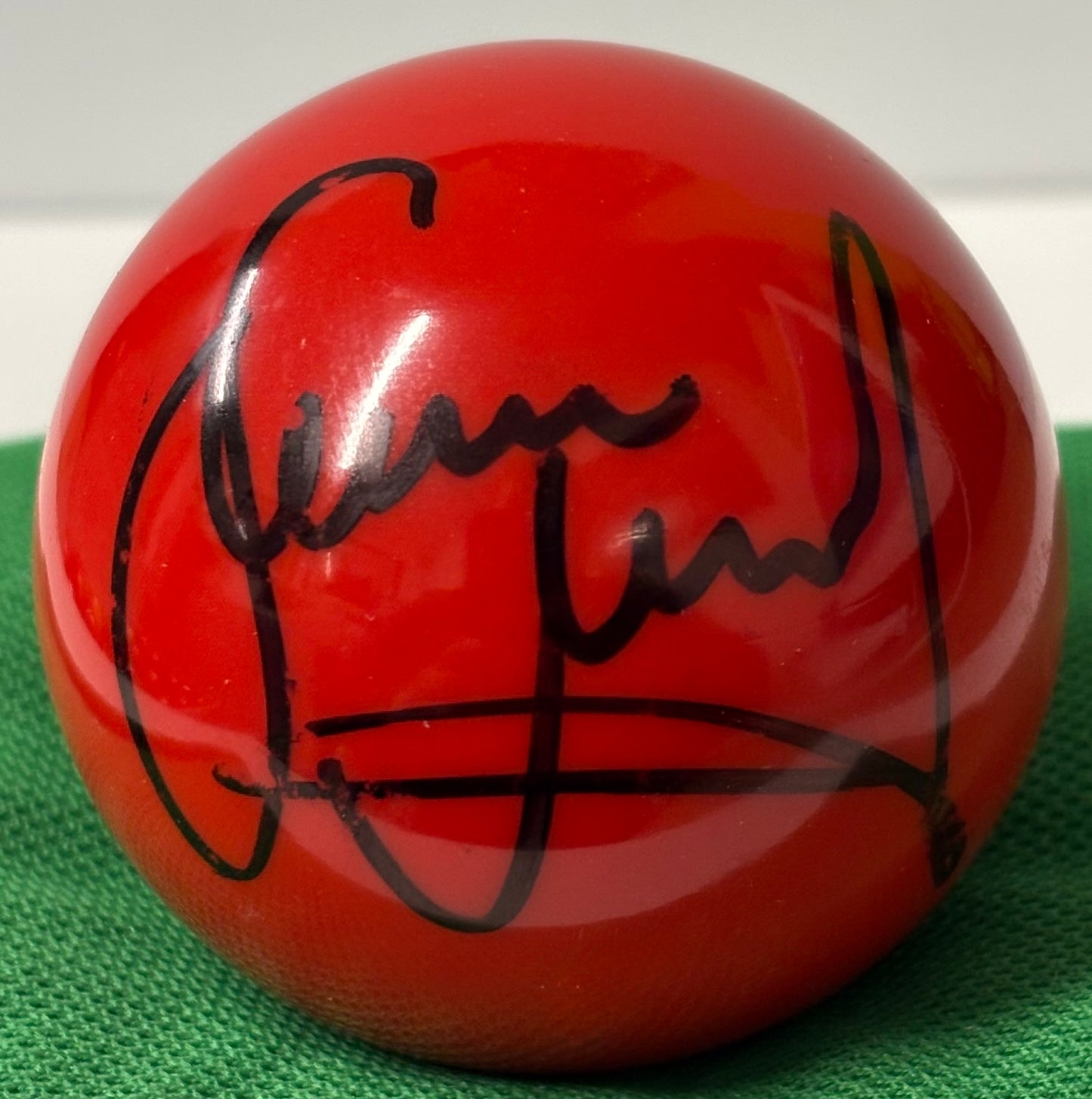 2026 World Championship Finalist Shaun Murphy Signed Red Snooker Ball + Cert