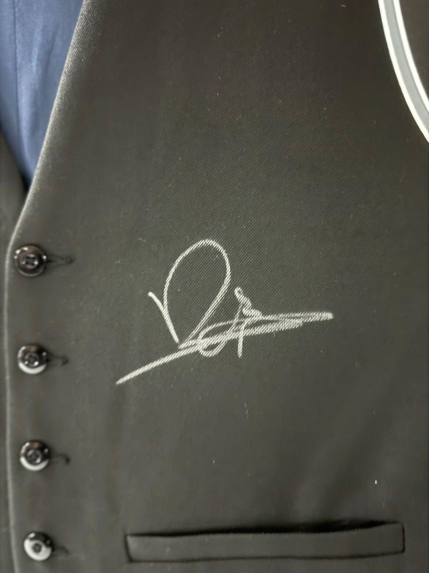 Wu Yize 2026 World Snooker Champion Hand Signed & Framed Waistcoat + COA