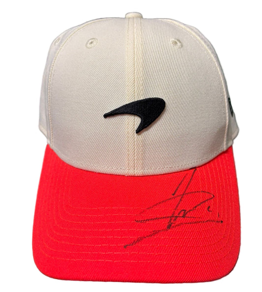 2025 British Grand Prix Winner Lando Norris Signed 9FORTY McLaren F1 Cap + Dealer COA