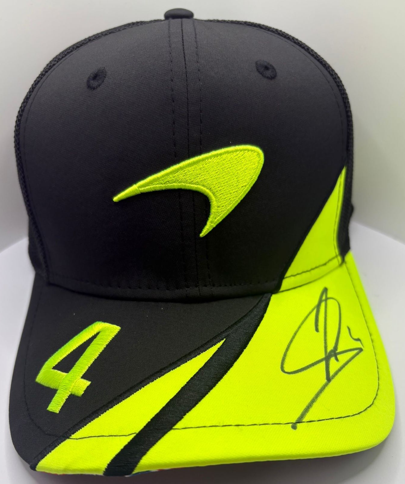 2025 British Grand Prix Winner Lando Norris Signed New Era McLaren 9FIFTY F1 Cap + COA