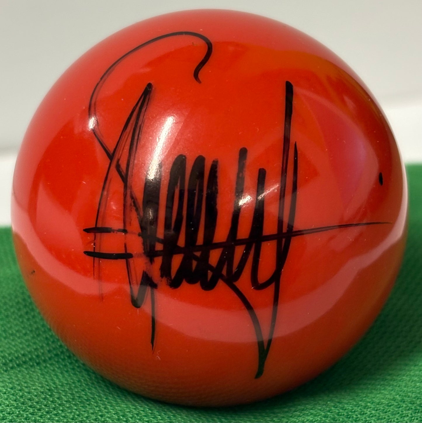 2026 World Championship Finalist Shaun Murphy Signed Red Snooker Ball + COA