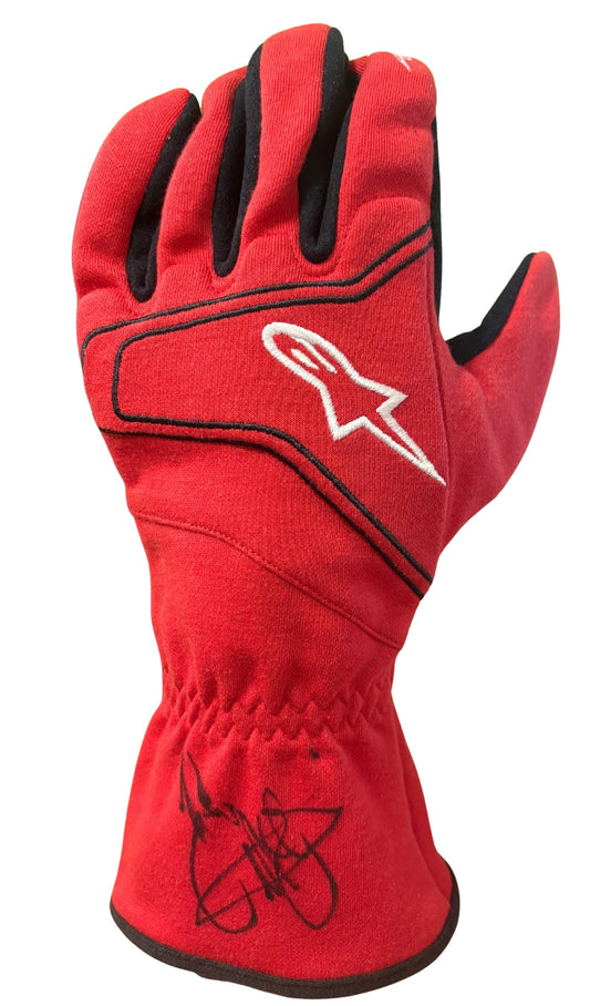 John McGuinness MotoGP Racer & Isle of Man TT Specialist Signed Alpine Star Racing Glove + Cert