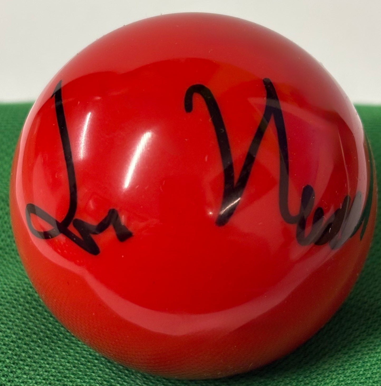 2026 World Snooker Championship Player Liam Highfield Signed Red 2’’ Snooker Ball + COA