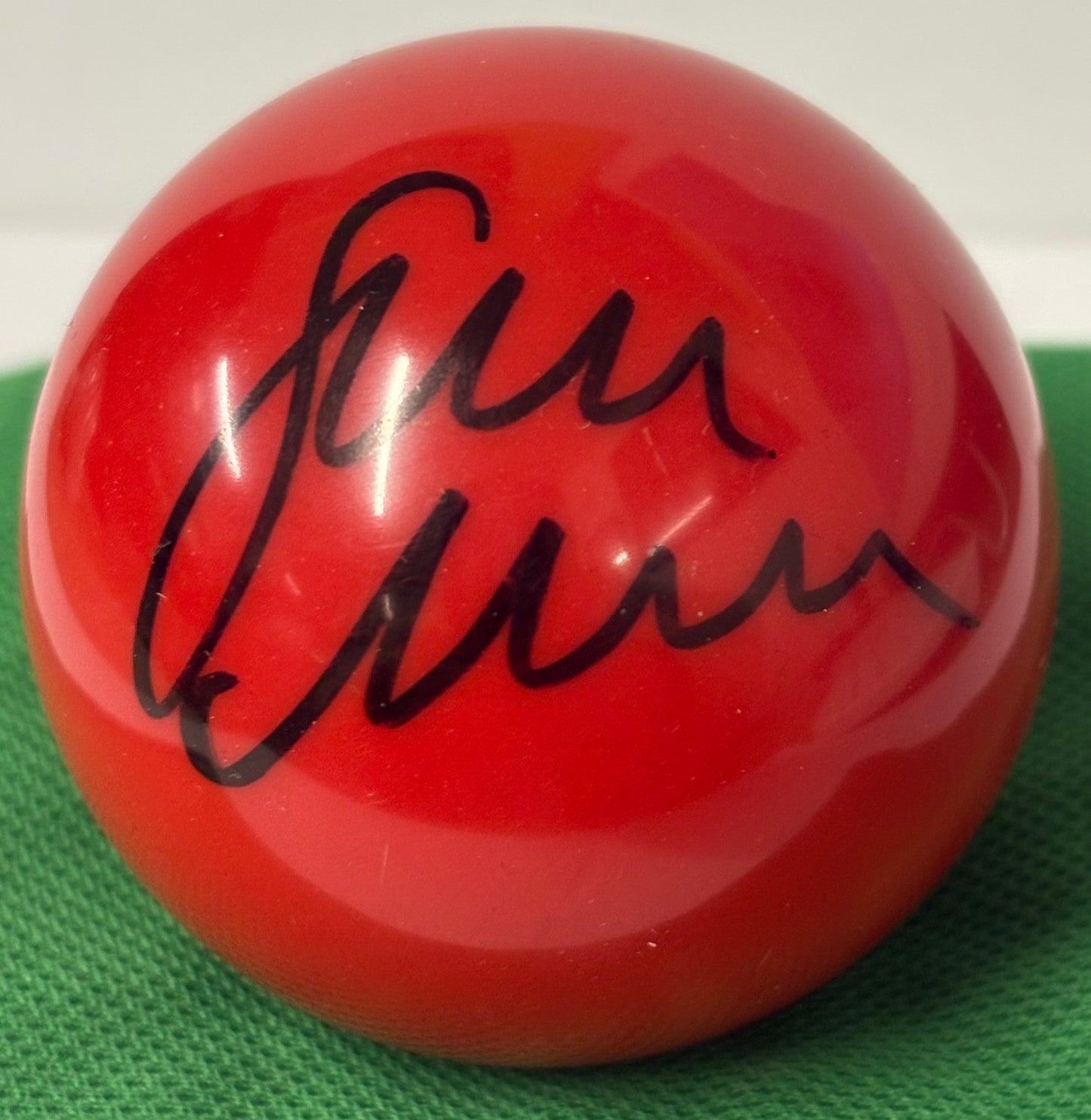 Shaun Murphy Signed Red Snooker Ball + Dealer Cert