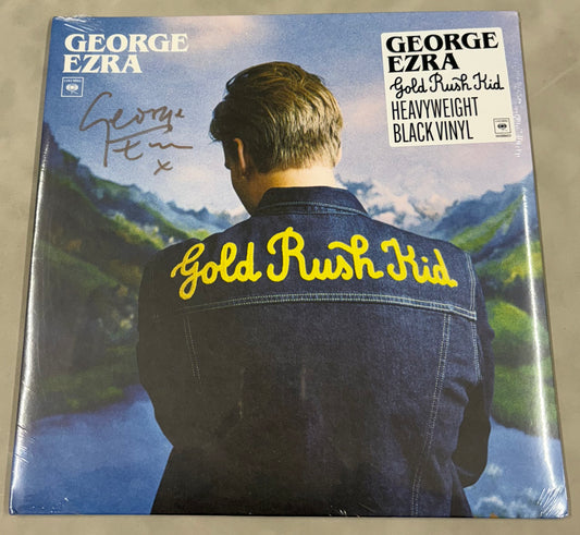 George Ezra Signed (Gold Pen) Gold Rush Kid 12'' Vinyl with COA (3)