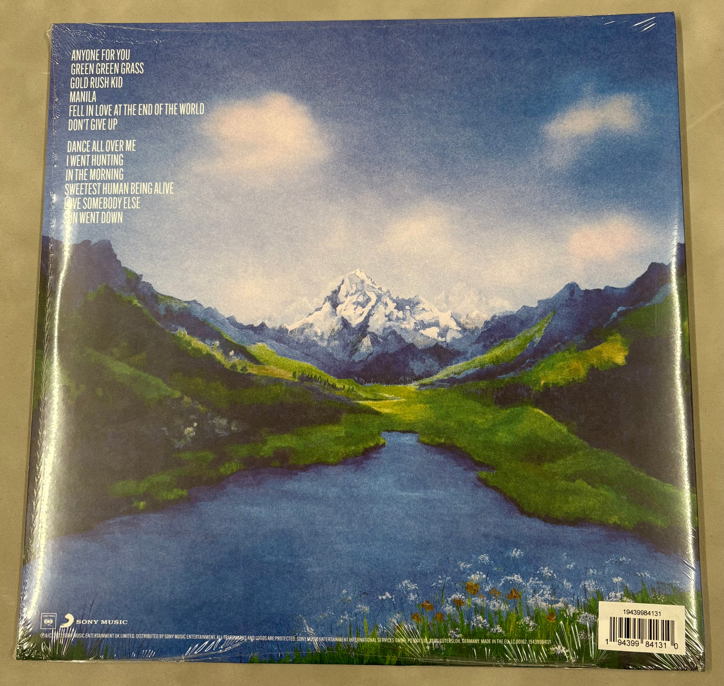 George Ezra Signed (Silver Pen) Gold Rush Kid 12'' Vinyl with COA (1)