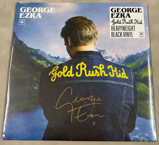 George Ezra Signed (Gold Pen) Gold Rush Kid 12'' Vinyl with COA (2)