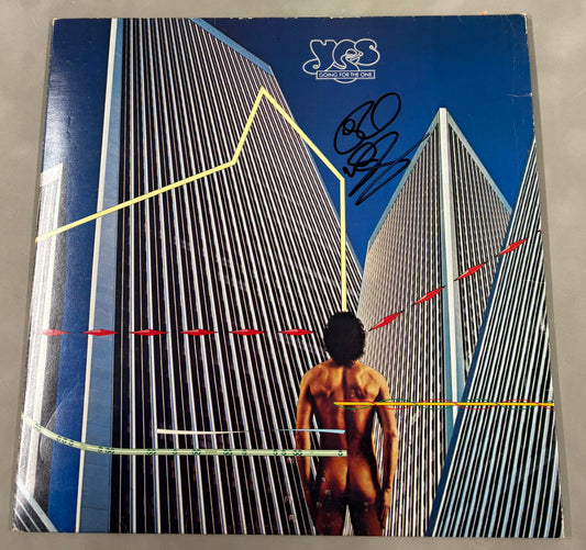 Rick Wakeman 'Yes' Signed Going For The One 12'' Vinyl with COA