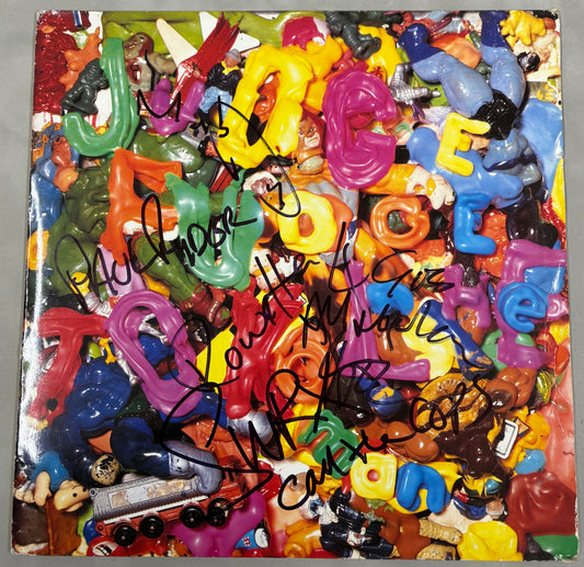 Happy Mondays Band Signed Judge Fudge 12" Single Vinyl with COA