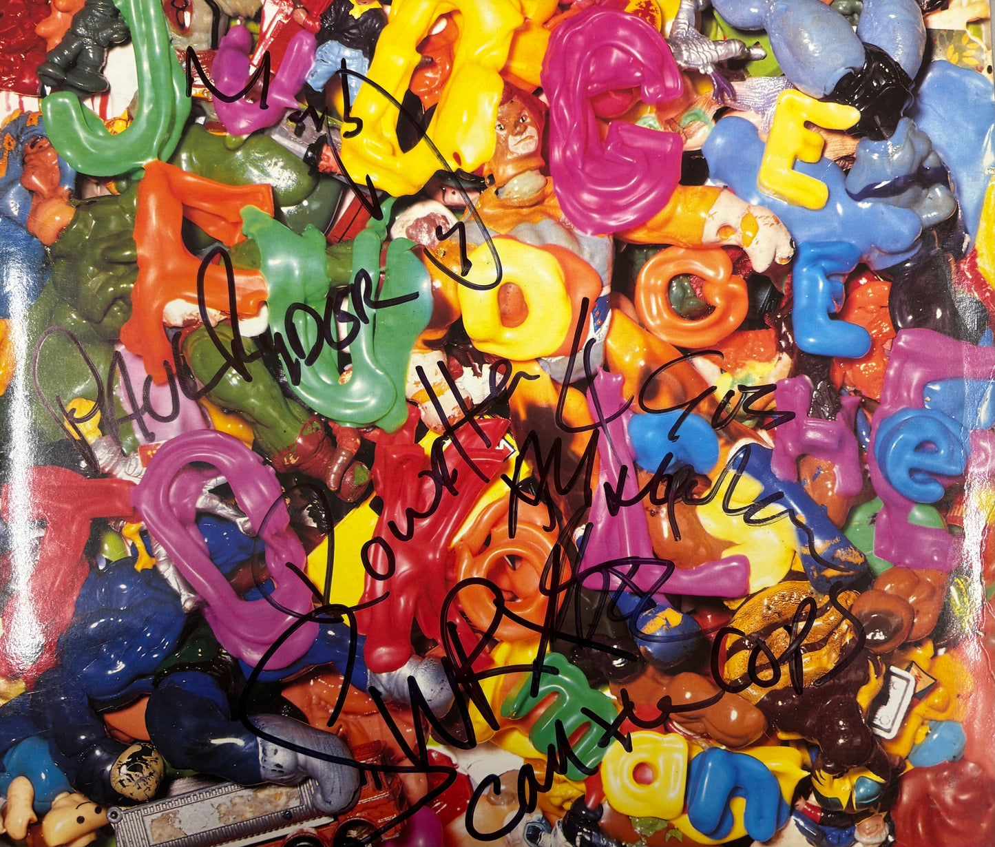 Happy Mondays Band Signed Judge Fudge 12" Single Vinyl with COA