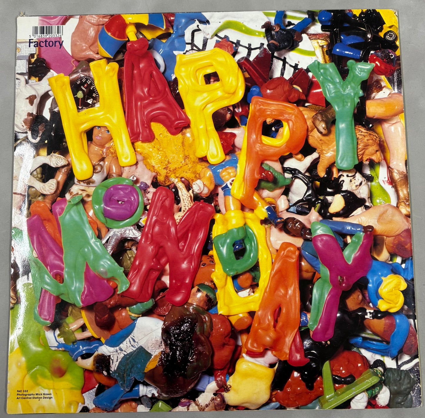 Happy Mondays Band Signed Judge Fudge 12" Single Vinyl with COA