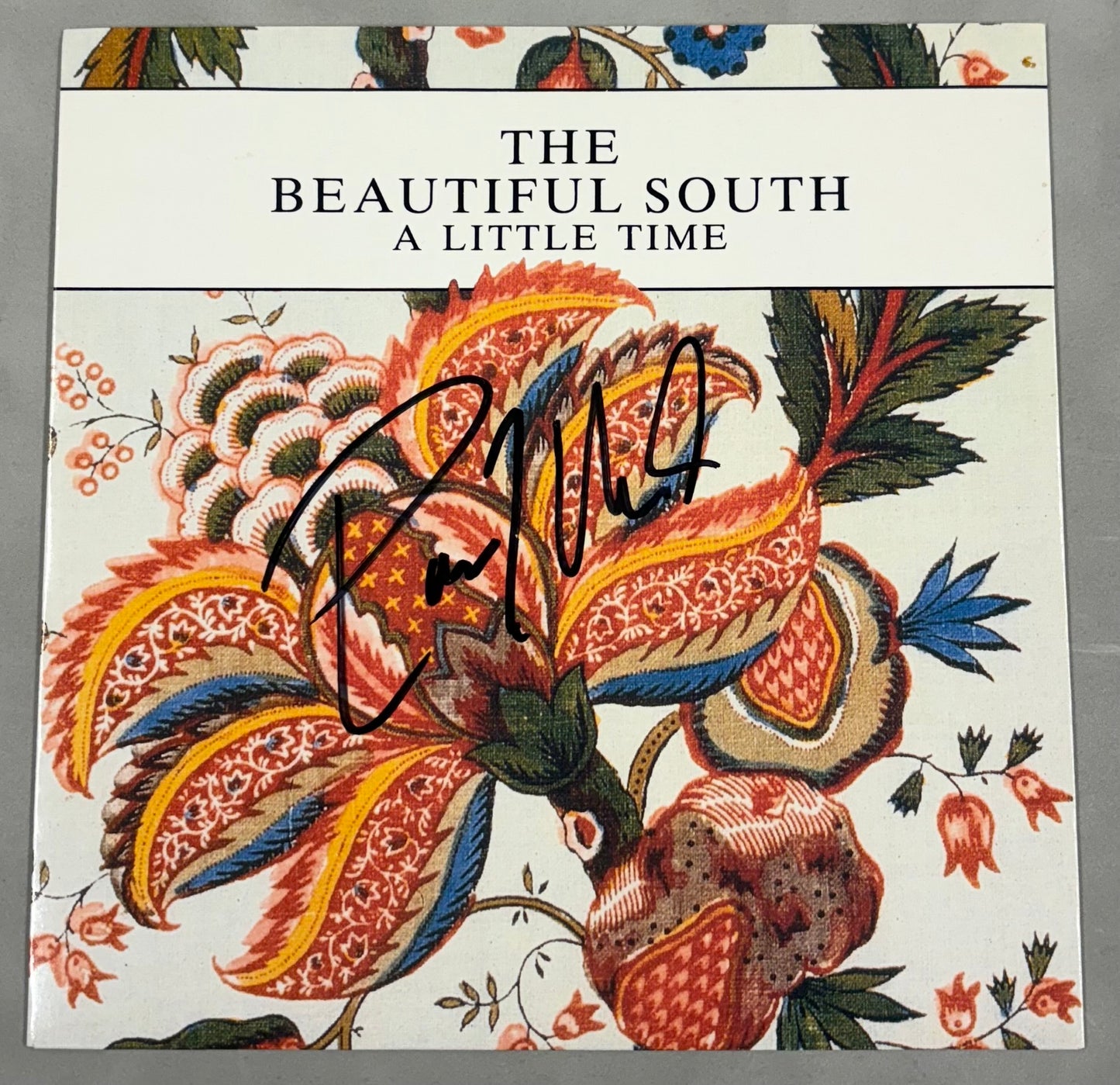 Paul Heaton 'The Beautiful South' Signed A Little Time 7'' Vinyl with COA (1)