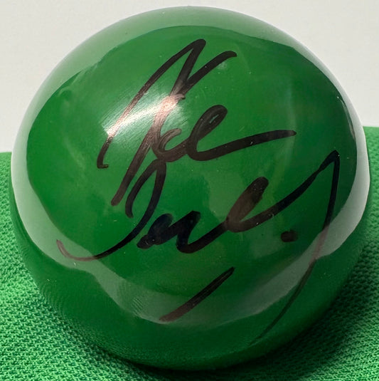 Ken Doherty Signed GREEN Snooker Ball with COA