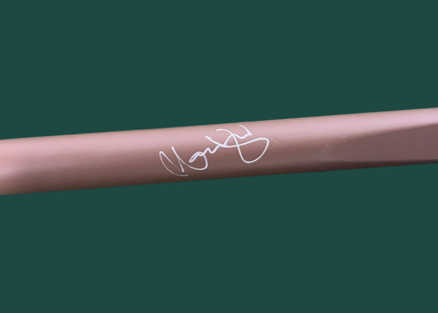 Marco Fu Signed Classic Brown Snooker Cue with COA