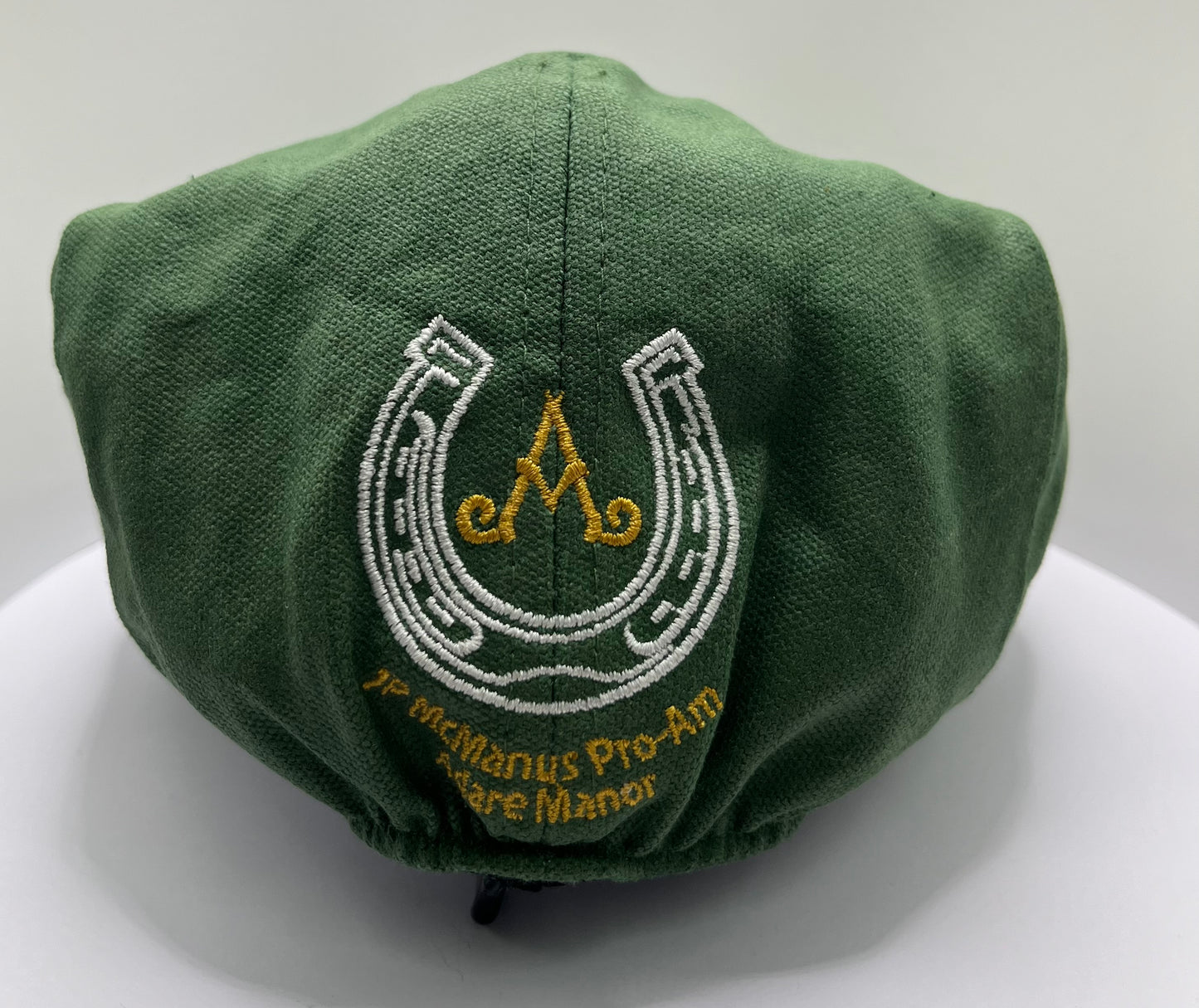 Shane Lowry Signed JP McManus Adare Manor Green Golf Flat Cap with COA