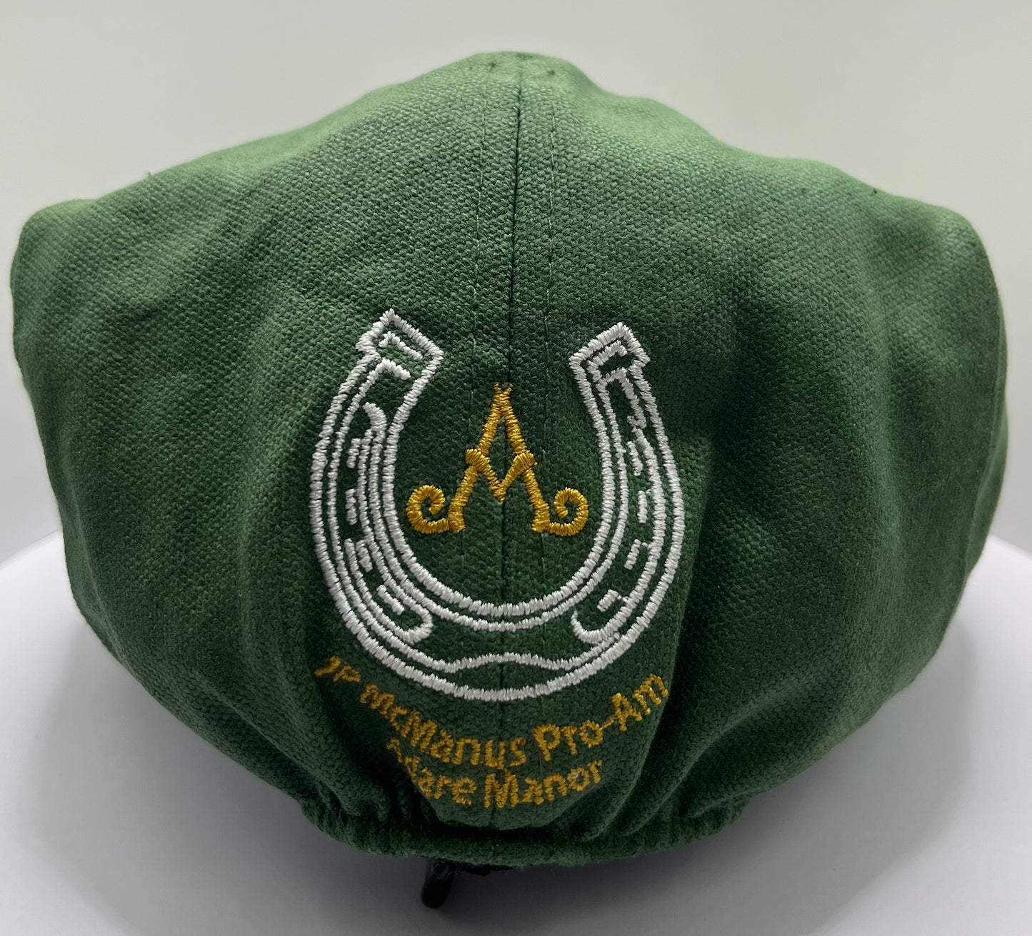 Shane Lowry Signed JP McManus Adare Manor Green Golf Flat Cap with COA