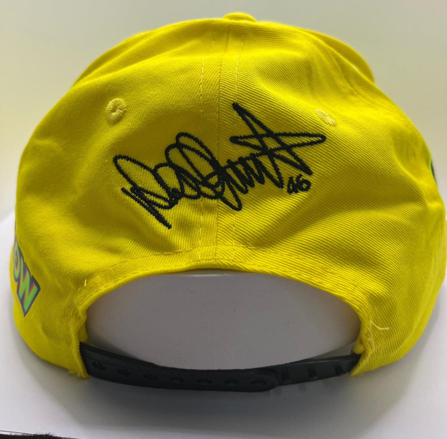 Valentino Rossi 'The Doctor' Signed Yellow MotoGP Cap with COA
