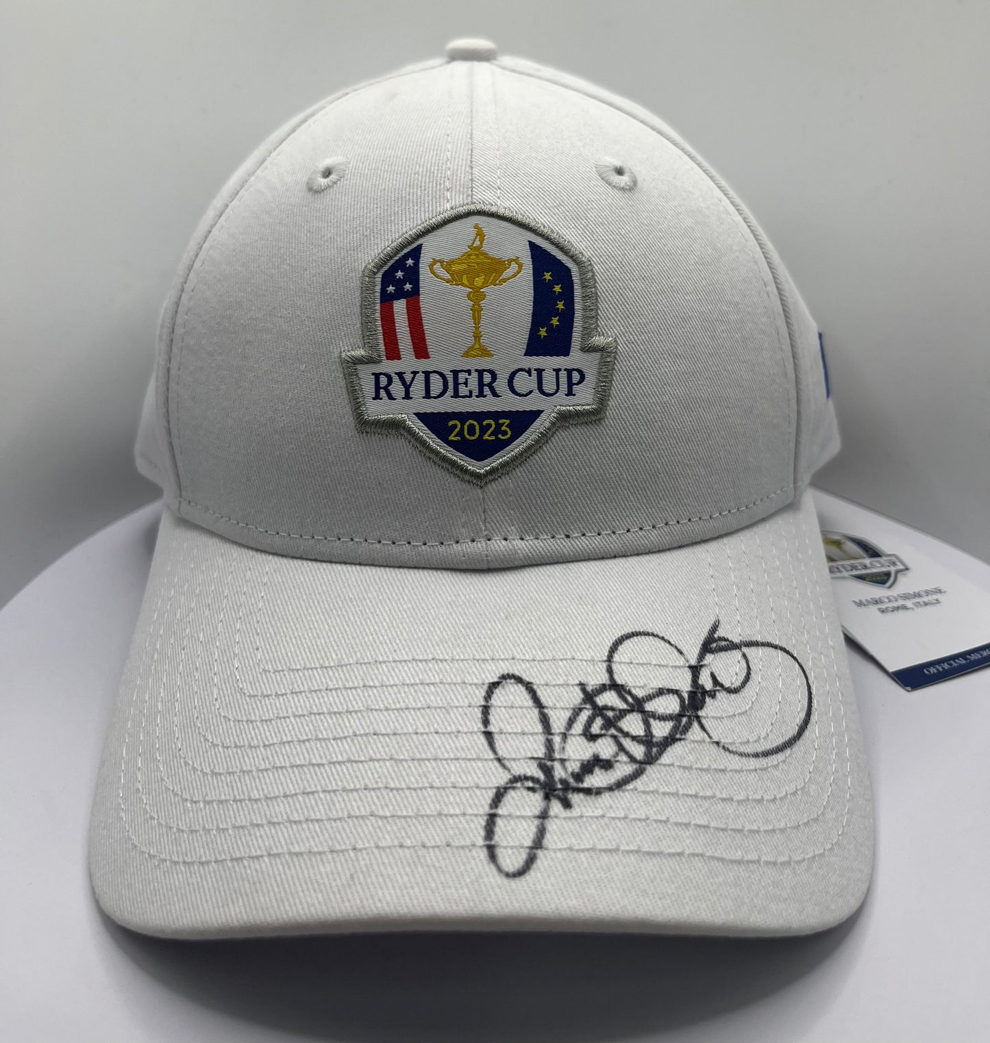 Rory McIlroy Signed 2023 Marco Simone Ryder Cup Golf Cap with COA