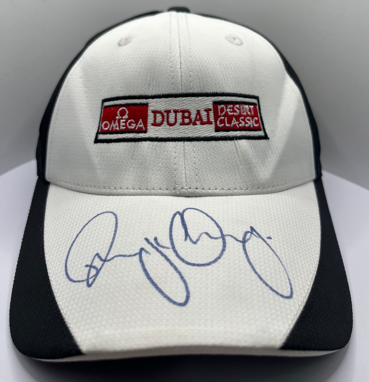 Rory McIlroy Signed Omega Dubai Desert Classic Golf Cap with COA