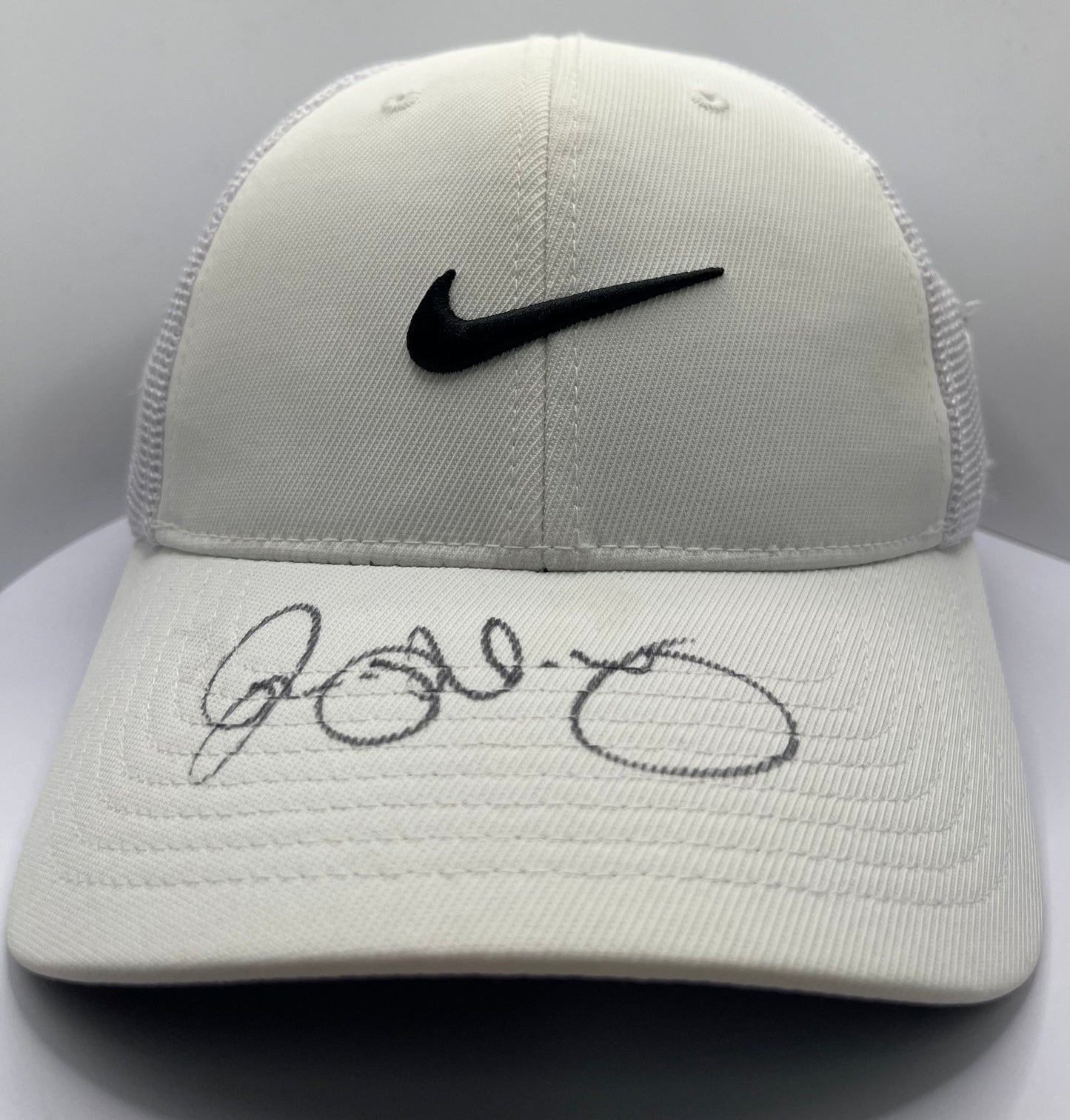 Rory McIlroy Signed White & Black Nike Golf Cap with COA
