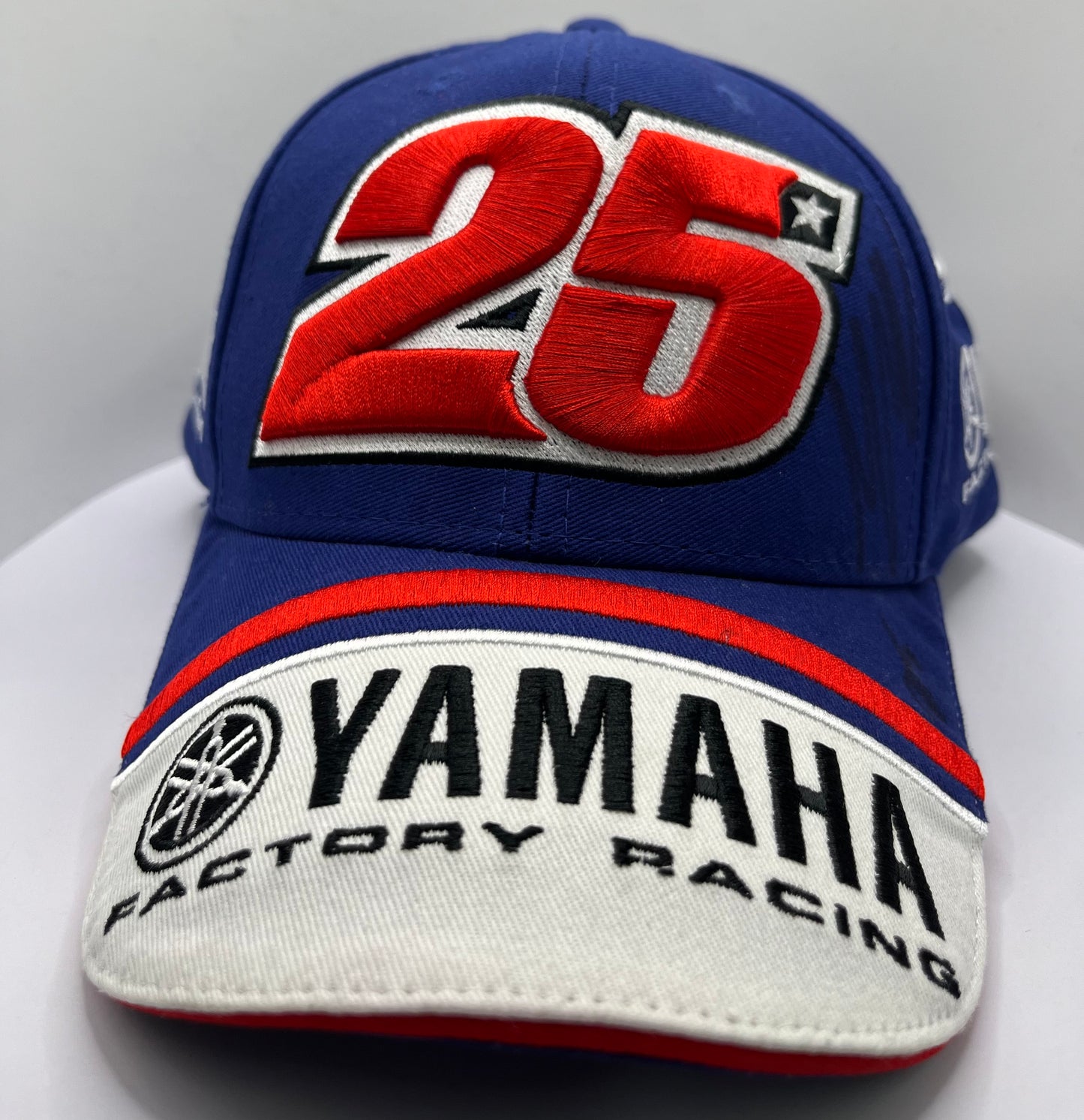 Maverick Viñales Signed Blue, White & Red Yamaha Racing MotoGP Cap with COA