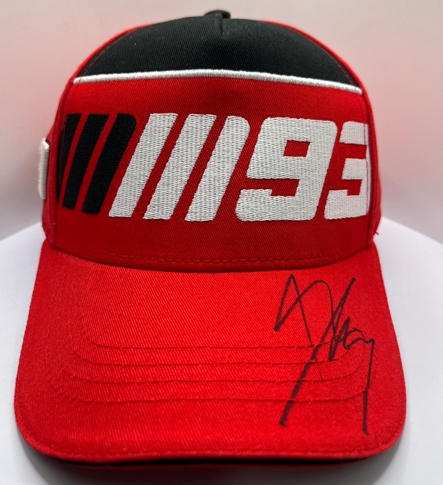 Marc Márquez Signed Red '93' MotoGP Cap with COA
