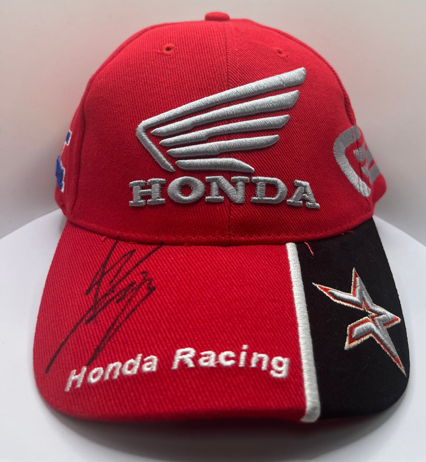 Marc Márquez Signed Red Honda Racing MotoGP Cap with COA