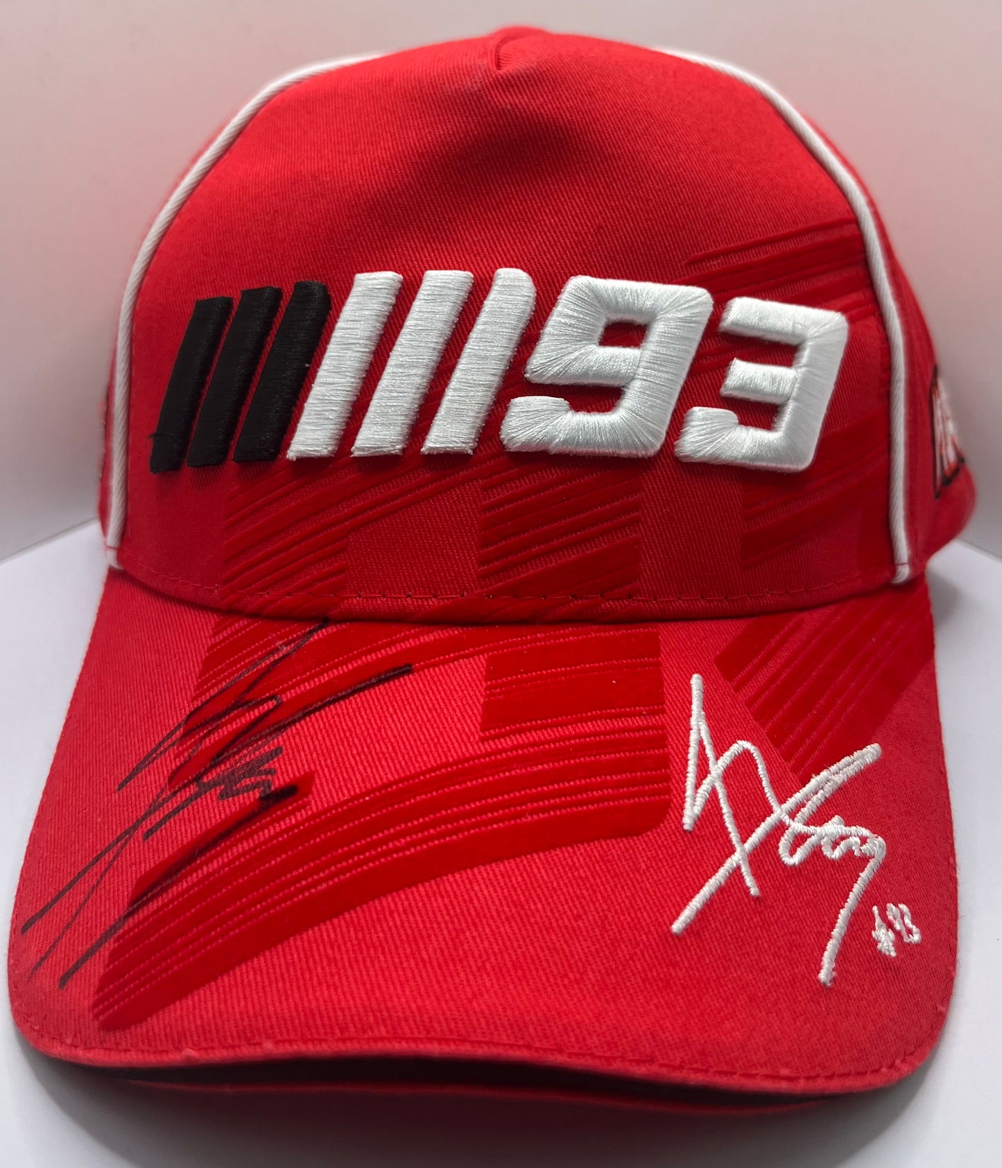 Marc Márquez Signed Red '93' MotoGP Cap with COA