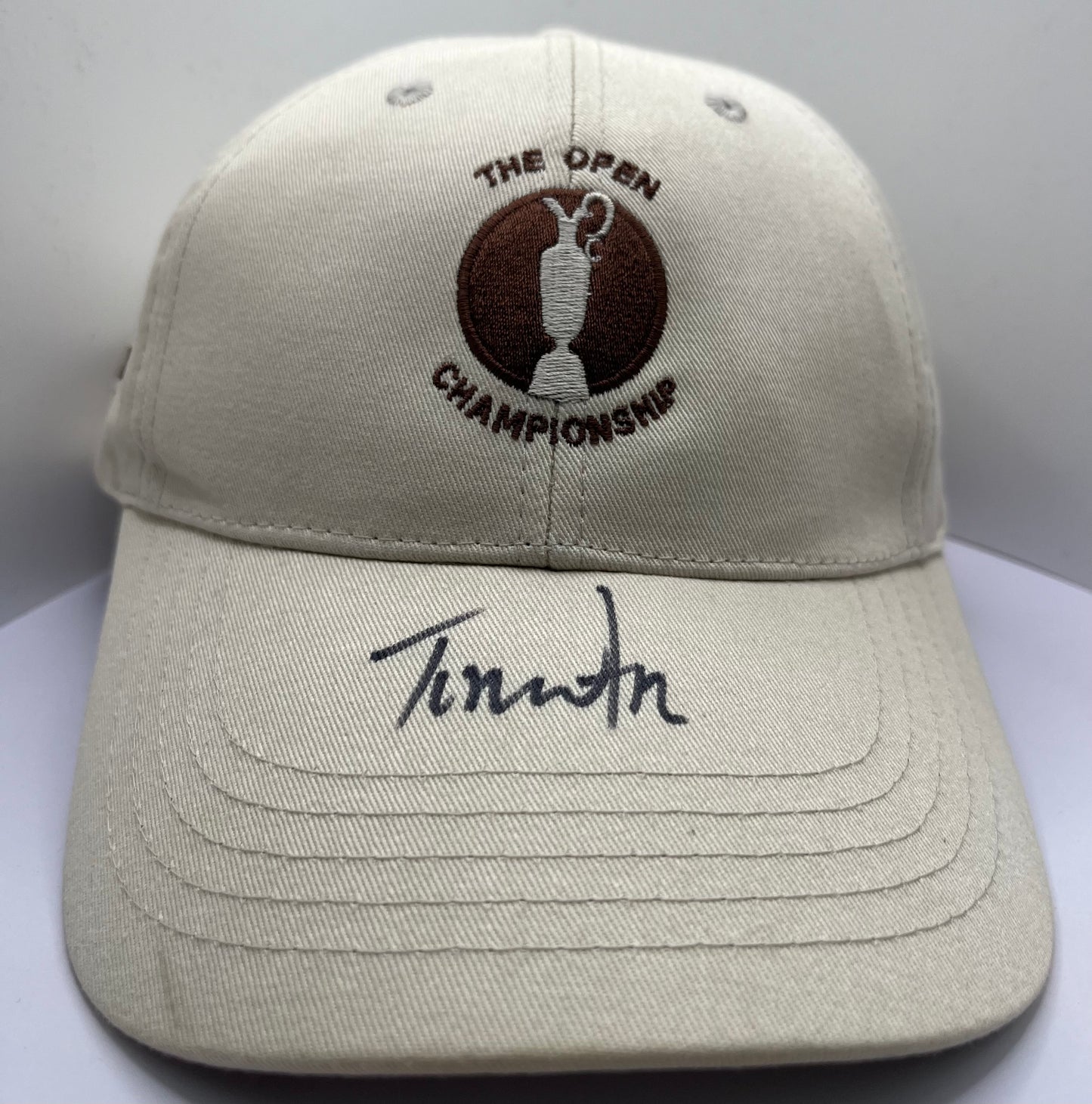 Tom Watson Signed The Open Golf Cap with COA