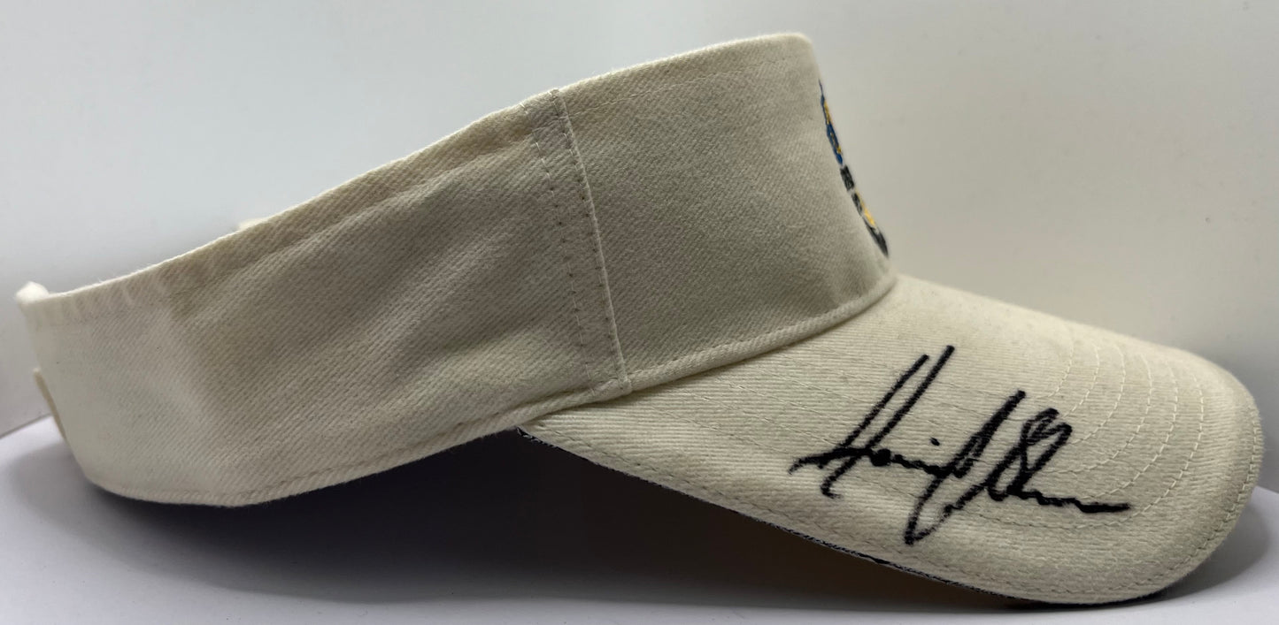 Henrik Stenson Signed Ryder Cup Golf Visor with COA