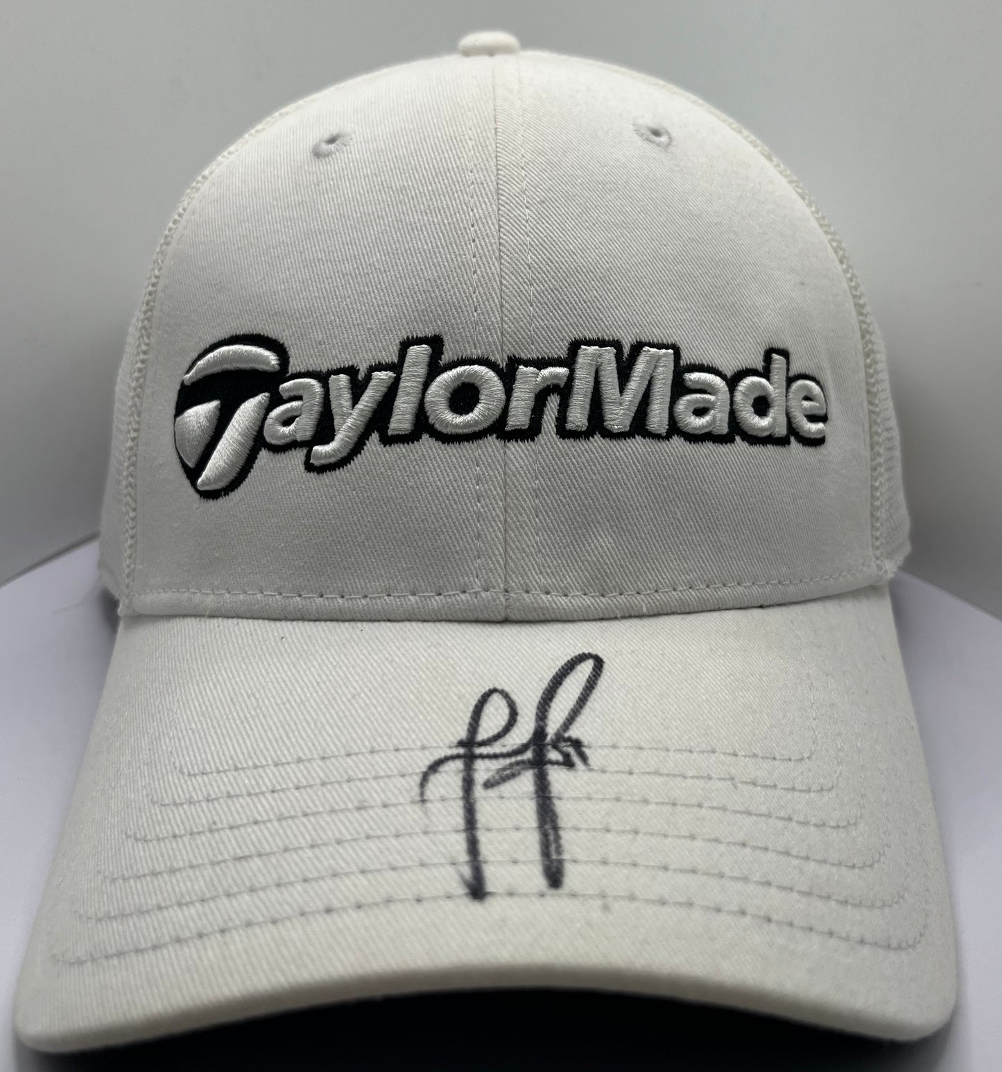 Justin Rose Signed TaylorMade White Golf Cap with COA