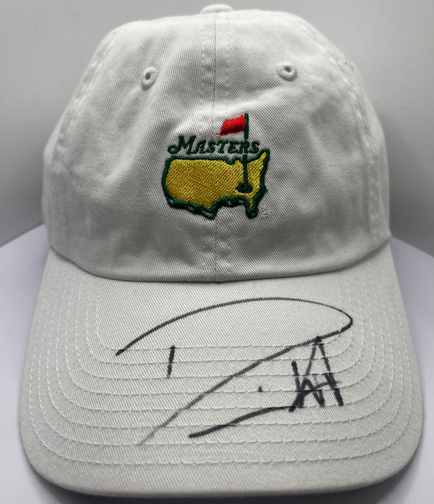 Danny Willett 2016 Winner Signed Classic White Masters Golf Cap with COA