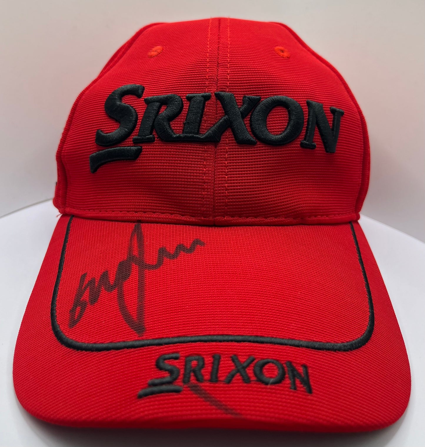 Graeme McDowell 'GMAC' Signed Red Srixon Golf Cap with COA