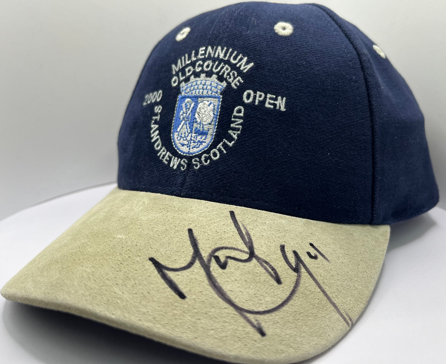 Michael Campbell Signed 2000 St Andrews Open Golf Cap with COA