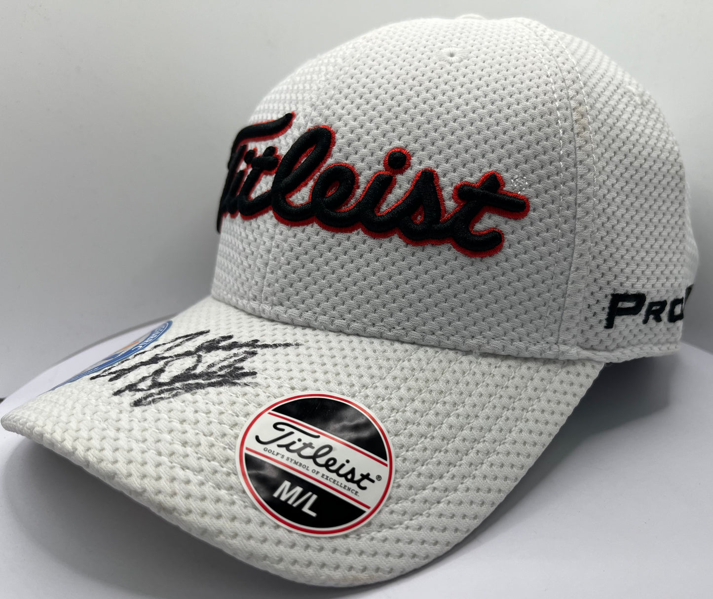 John Daly Signed White Titleist Golf Cap with COA