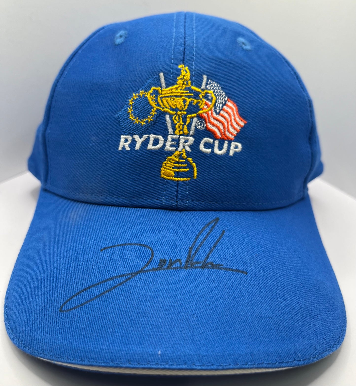 Jon Rahm Signed Blue Ryder Cup Golf Cap with COA
