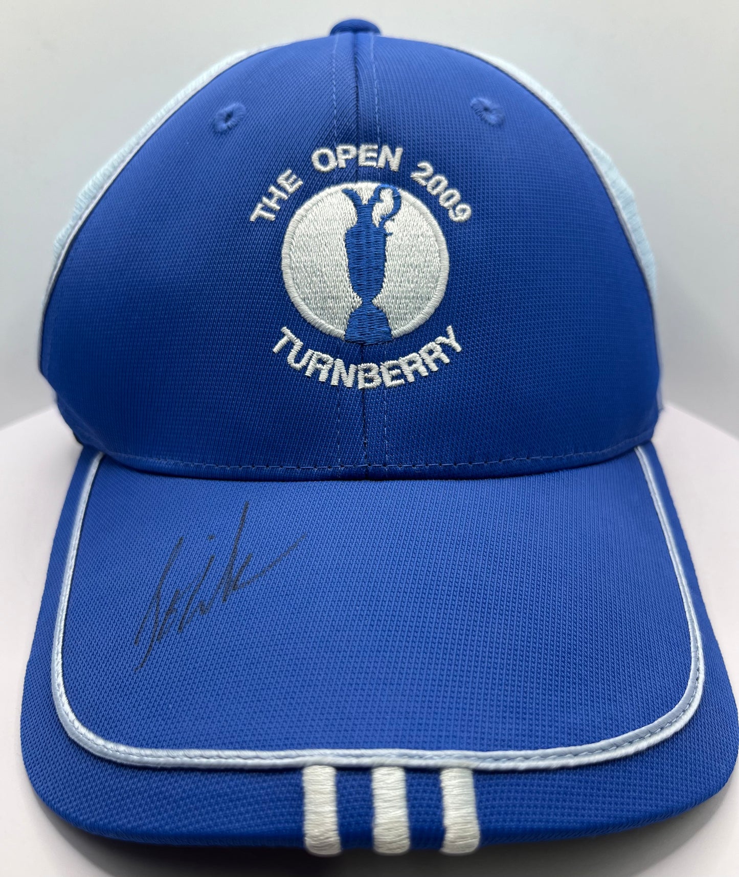Stewart Cink Signed 2009 The Open Turnberry Golf Cap with COA