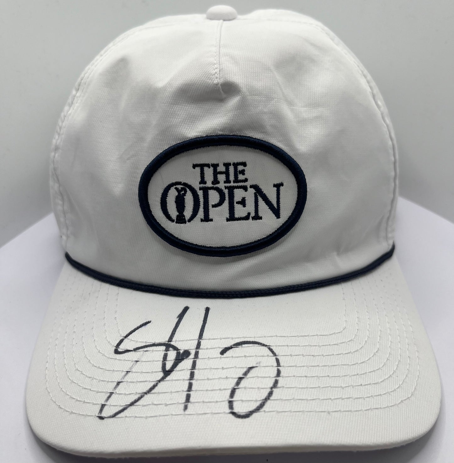 Shane Lowry Signed 148th Open at Royal Portrush White Golf Cap (3) with COA