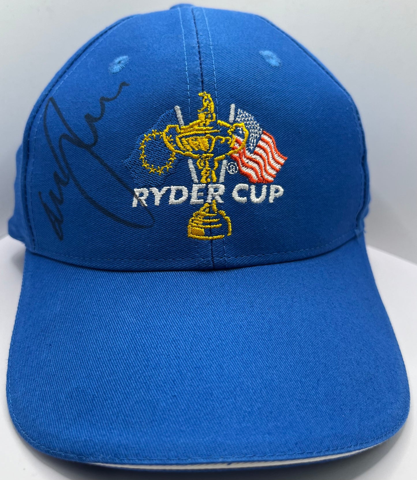 Graeme McDowell 'GMAC' Signed Blue Ryder Cup Golf Cap with COA