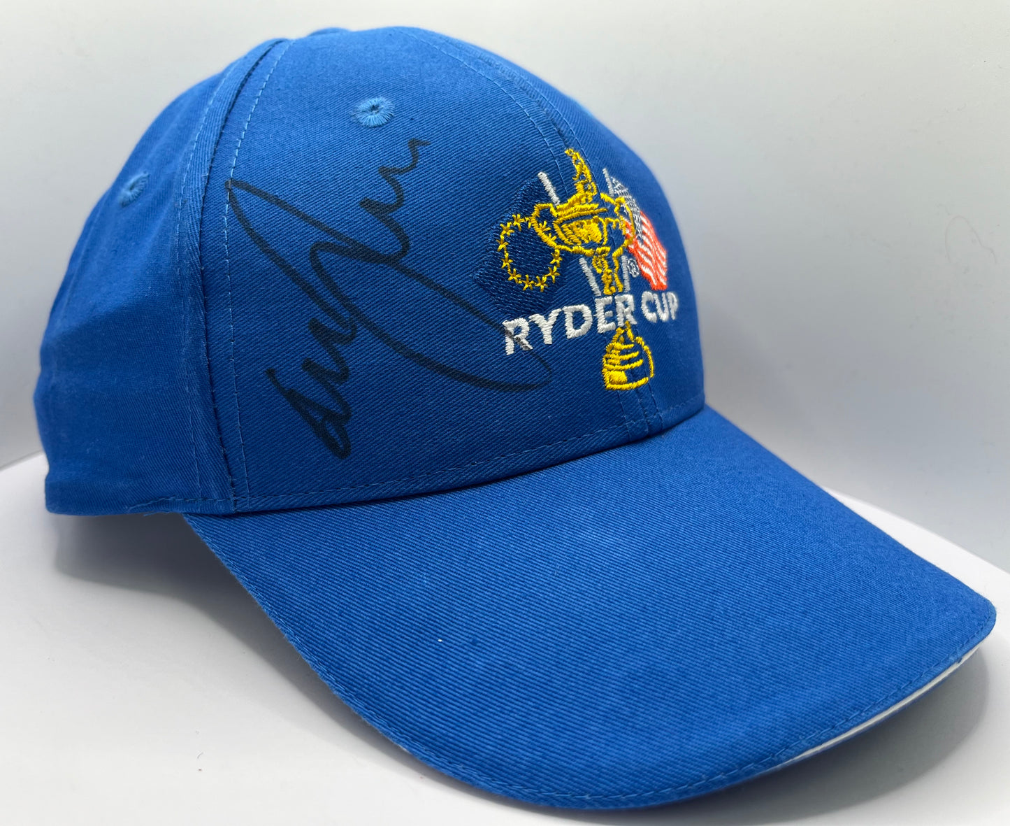 Graeme McDowell 'GMAC' Signed Blue Ryder Cup Golf Cap with COA