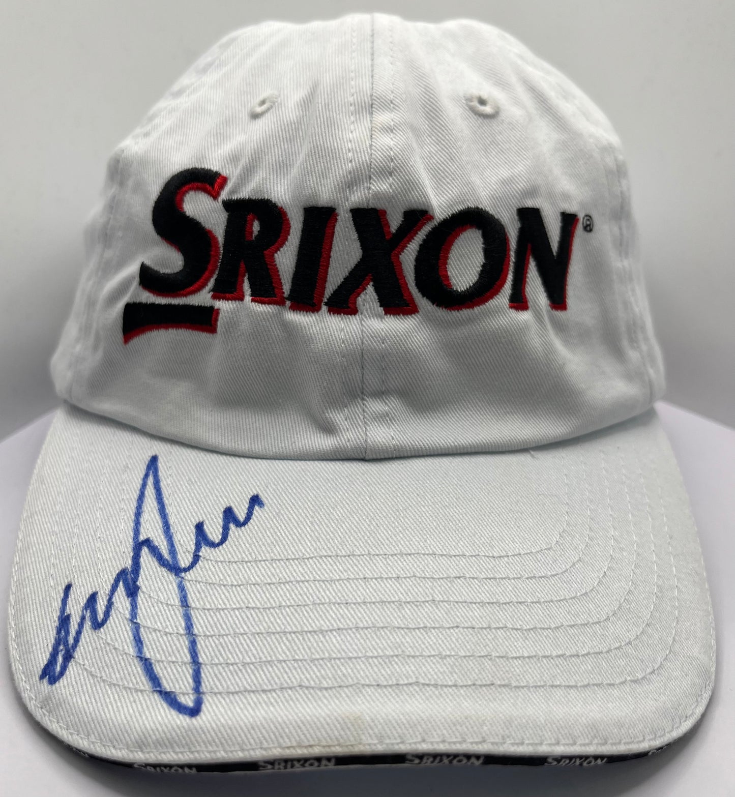 Graeme McDowell 'GMAC' Signed White Srixon Golf Cap with COA