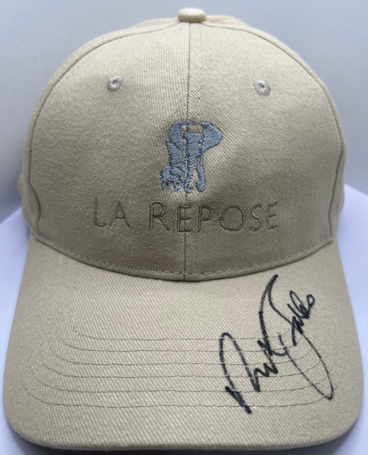 Sir Nick Faldo Signed La Repose Golf Cap with COA