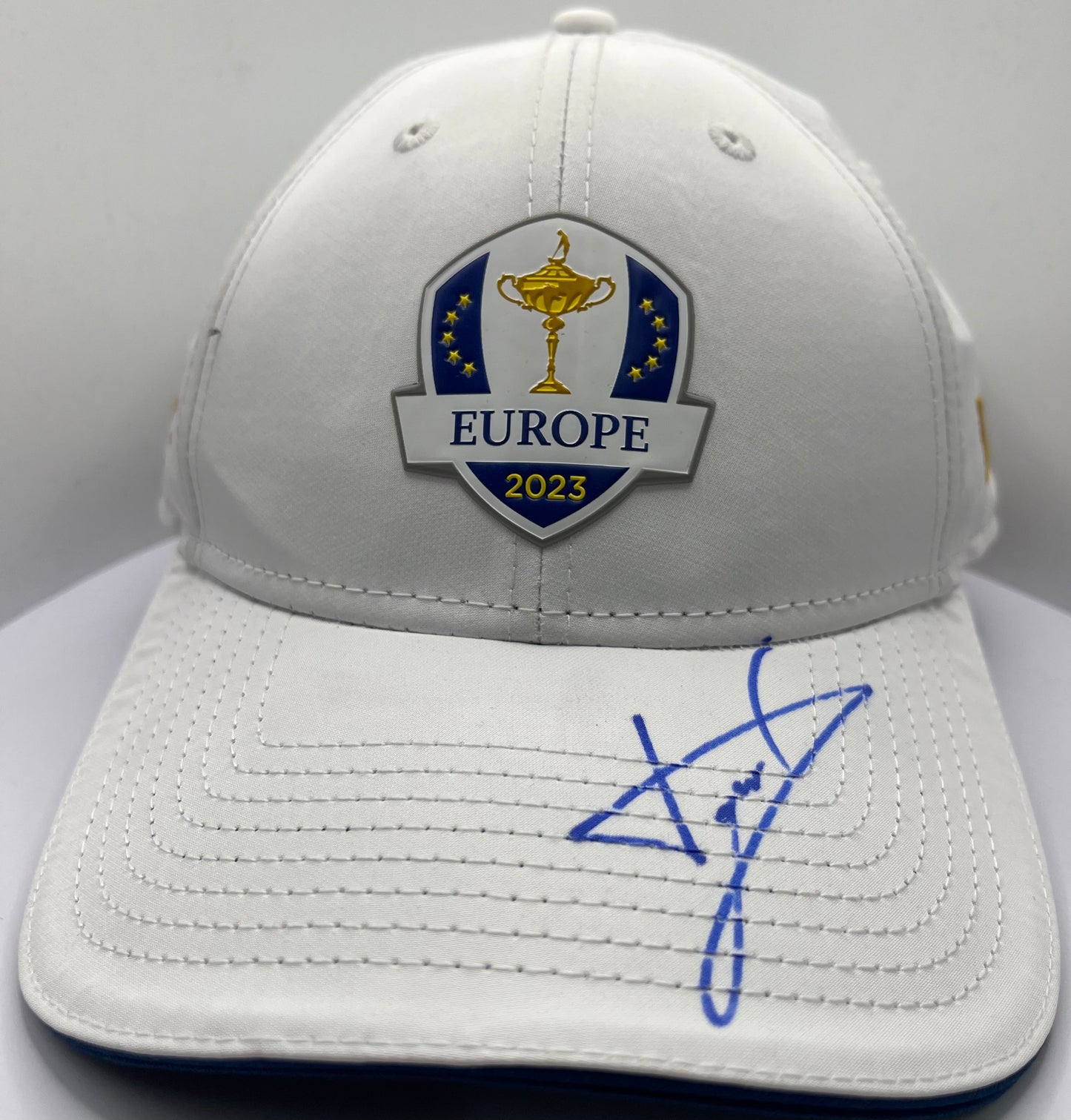 Luke Donald Signed Team Europe Ryder Cup Golf Cap with COA