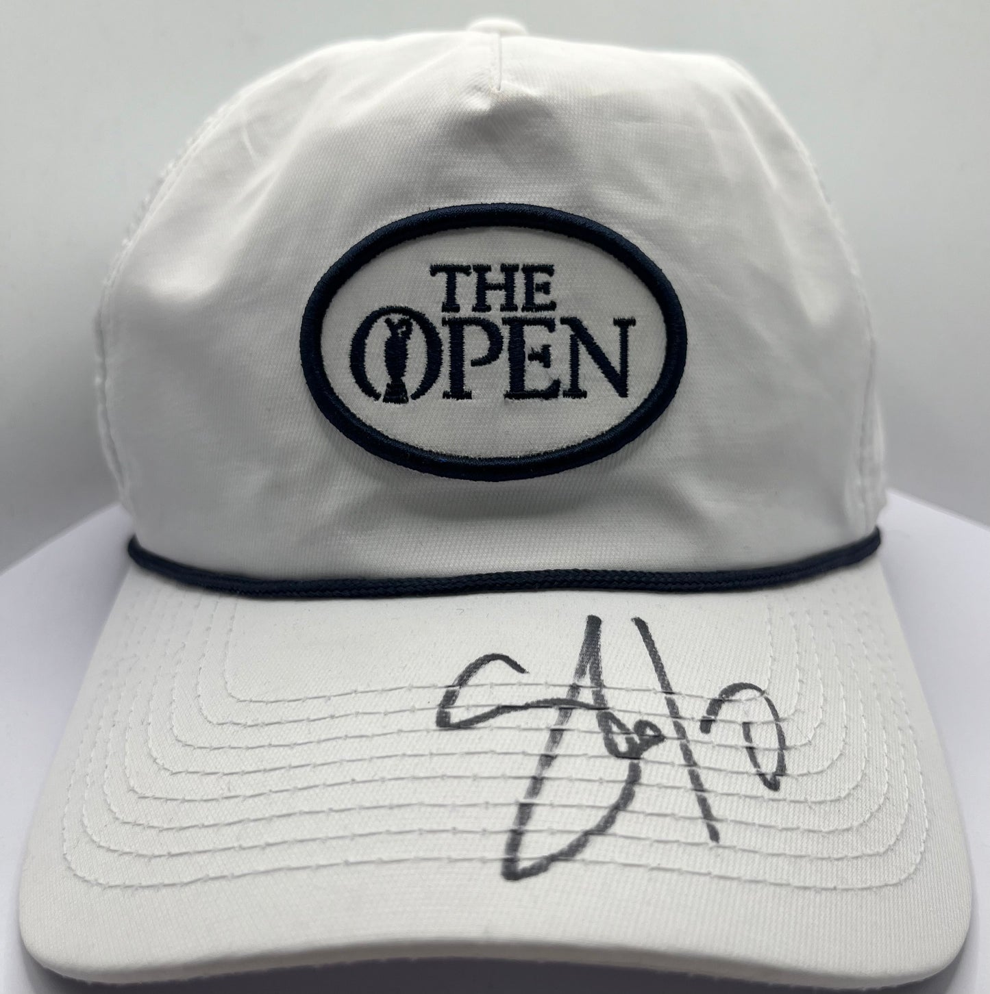 Shane Lowry Signed 148th Open at Royal Portrush White Golf Cap (2) with COA
