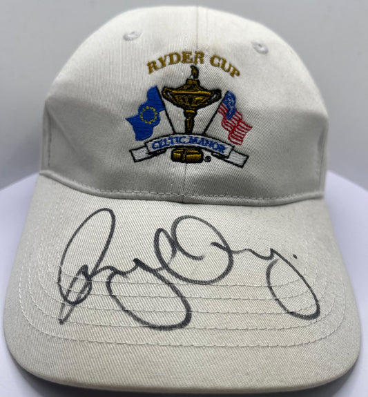 Rory McIlroy Signed 2010 Ryder Cup at Celtic Manor Golf Cap with COA
