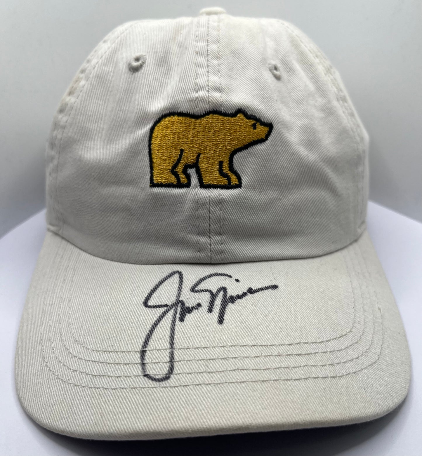 Jack Nicklaus 'The Golden Bear' Signed White Golf Cap with COA